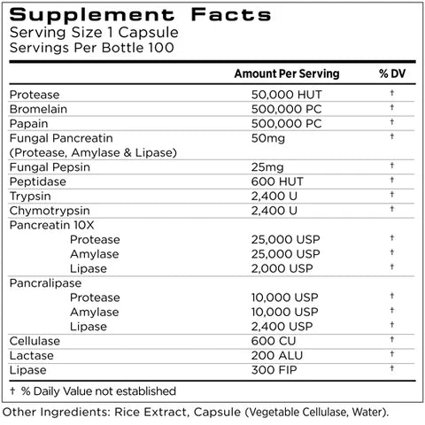 Osmosis Digestive Support │ Fast-Acting Essential Enzymes