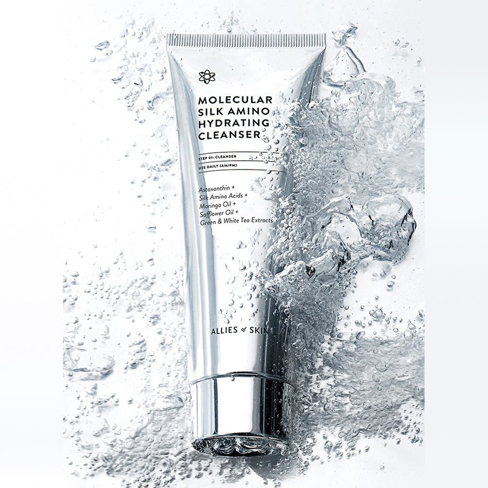 Allies of Skin Molecular Silk Amino Hydrating Cleanser - Harben House - Allies of Skin