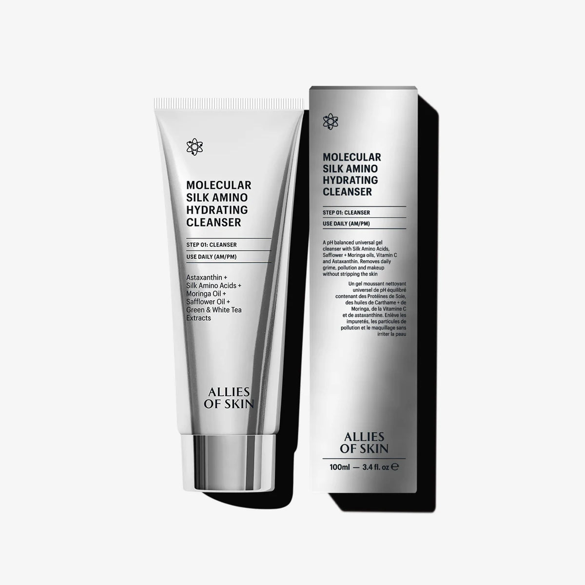 Allies of Skin Molecular Silk Amino Hydrating Cleanser - Harben House - Allies of Skin