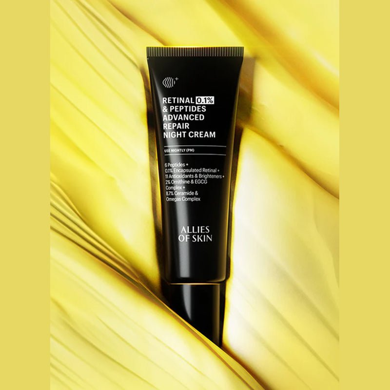 Allies of Skin Retinal 0.1% & Peptides Advanced Repair Night Cream - Harben House - Allies of Skin