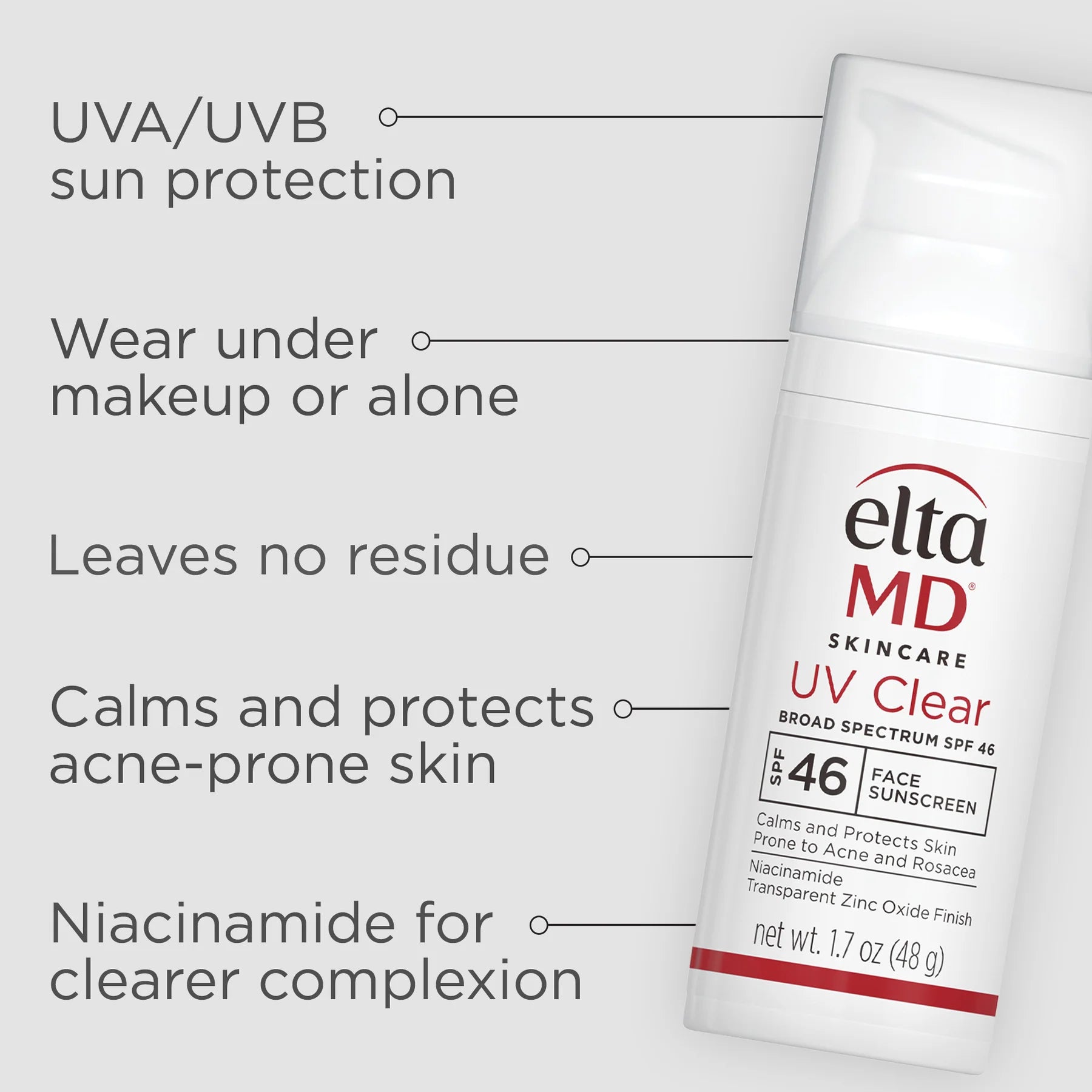 EltaMD UV Clear Broad - Spectrum SPF 46 - Untinted - Harben House - EltaMD