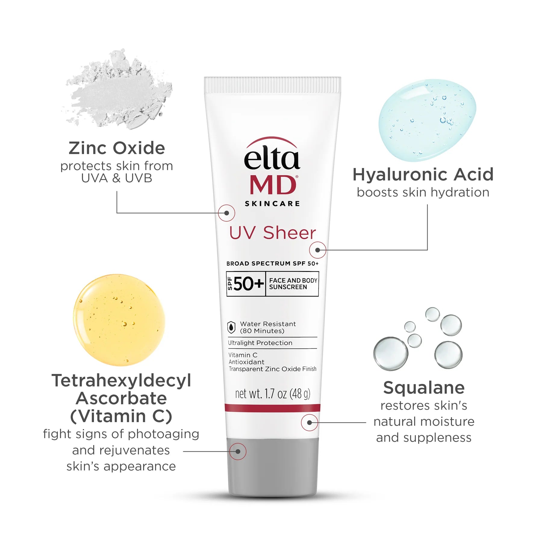EltaMD UV Sheer Broad - Spectrum SPF 50+ (Untinted) - Harben House - EltaMD