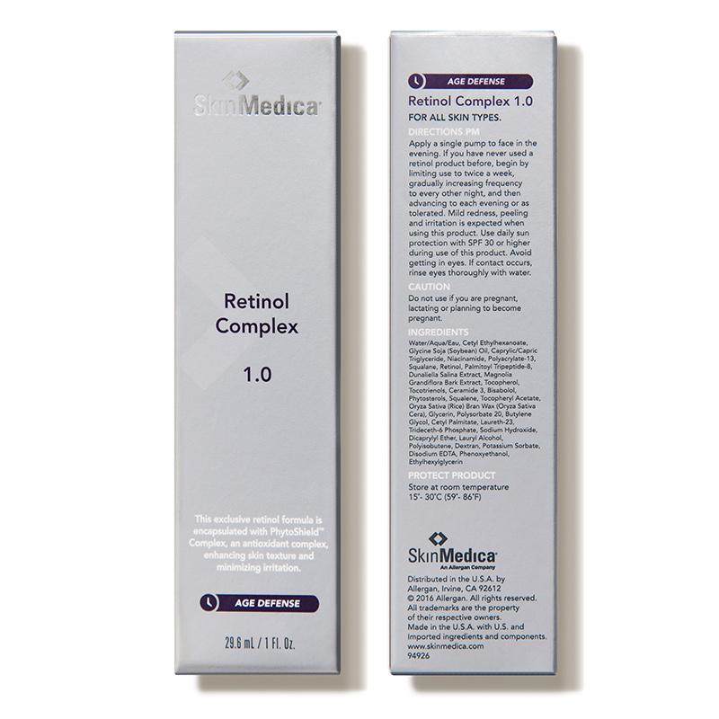 SkinMedica Retinol Complex 1.0 - 1 oz - $93.00 packaging
