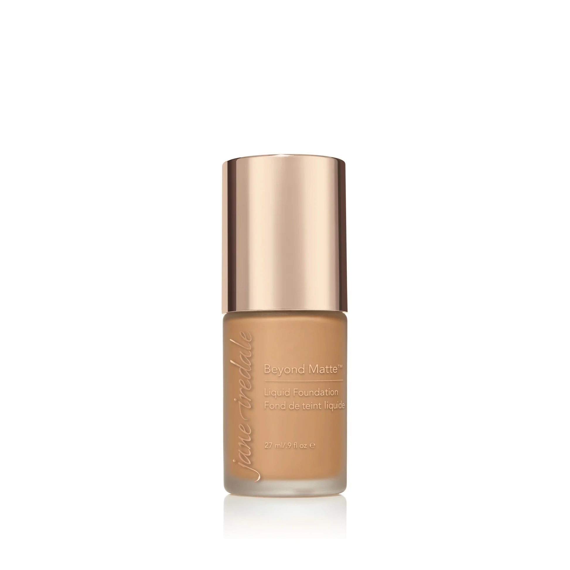 jane iredale Beyond Matte Liquid Foundation - M10 - Medium to Dark with Gold/Brown/Peach Undertones