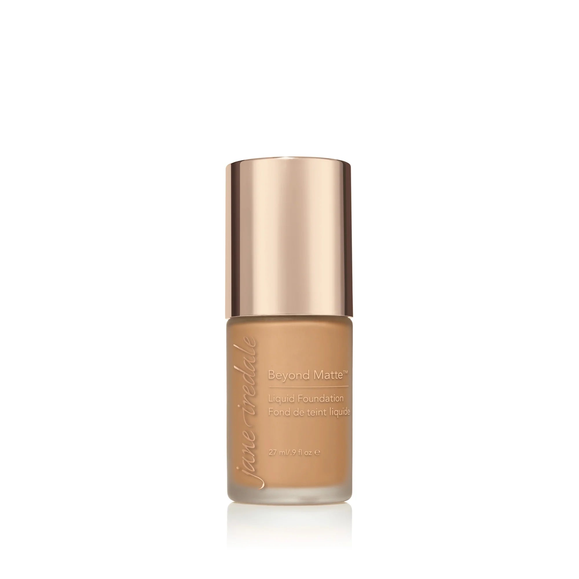 jane iredale Beyond Matte Liquid Foundation - M10 - Medium to Dark with Gold/Brown/Peach Undertones