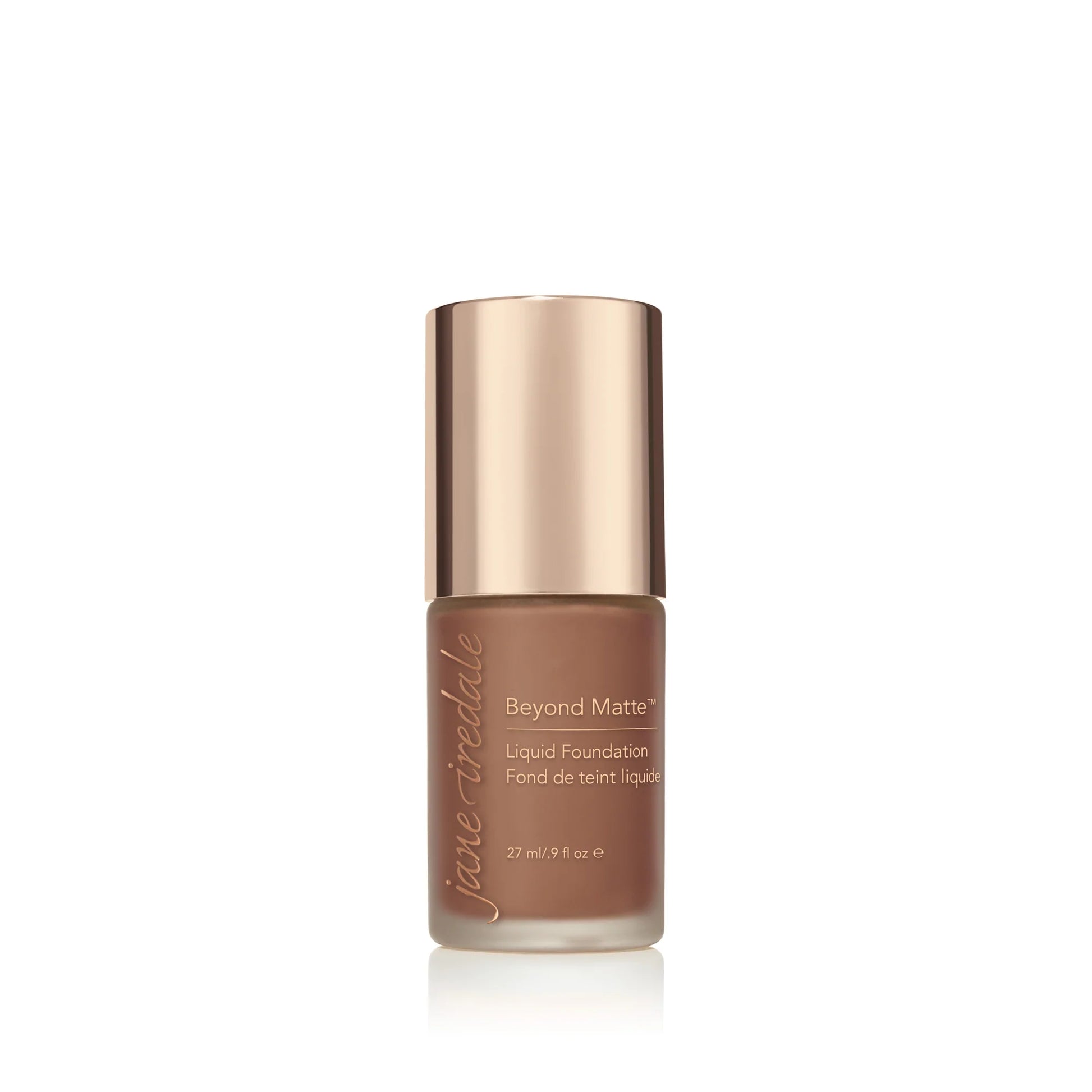 jane iredale Beyond Matte Liquid Foundation - M14 - Deep Brown with Golden Undertones