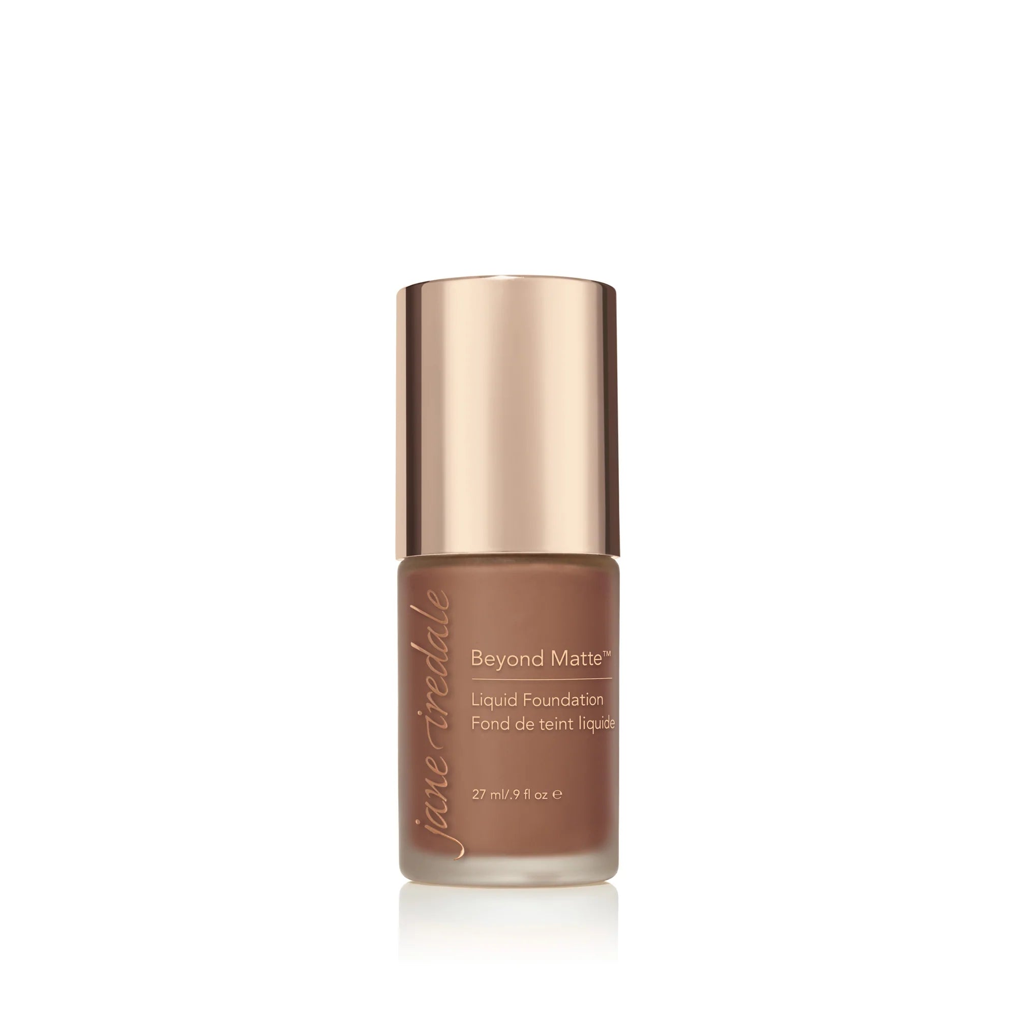 jane iredale Beyond Matte Liquid Foundation - M14 - Deep Brown with Golden Undertones