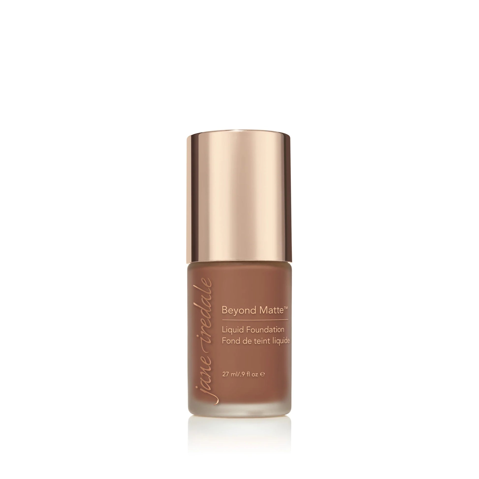 jane iredale Beyond Matte Liquid Foundation - M14 - Deep Brown with Sienna Undertones
