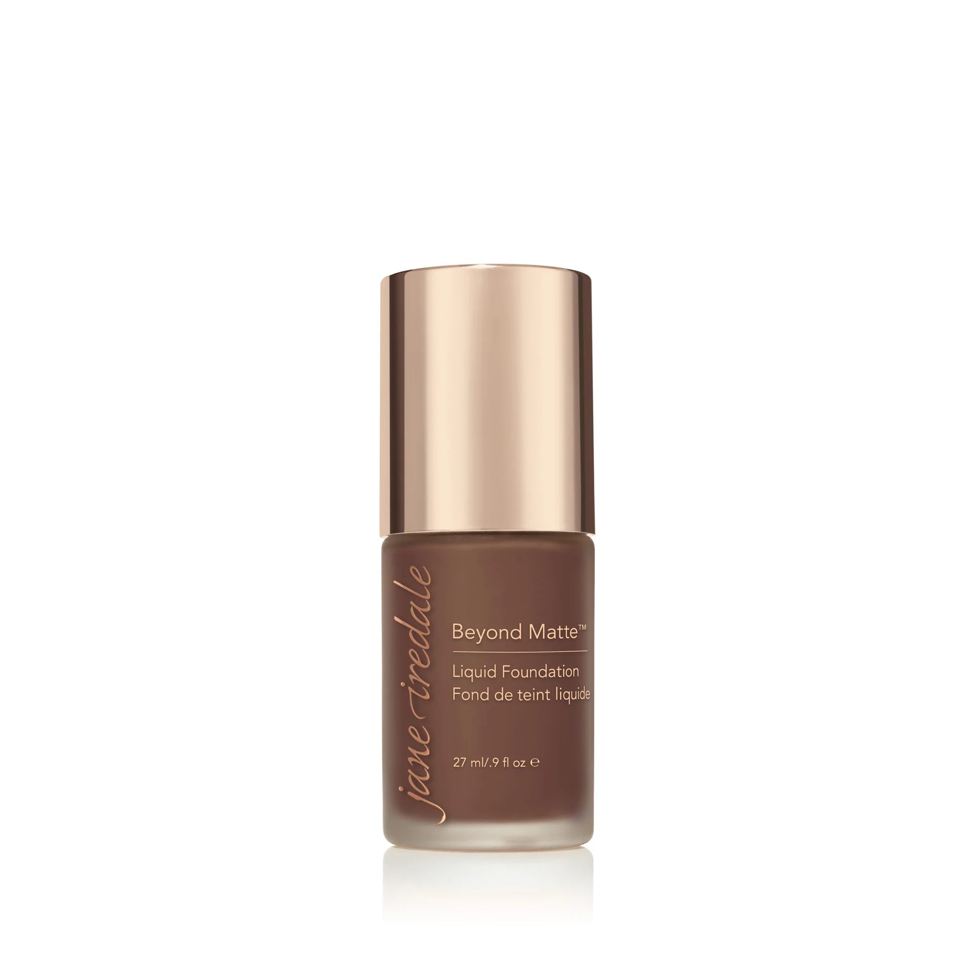 jane iredale Beyond Matte Liquid Foundation - M17 - Deeper Chocolate Brown with Red Undertones