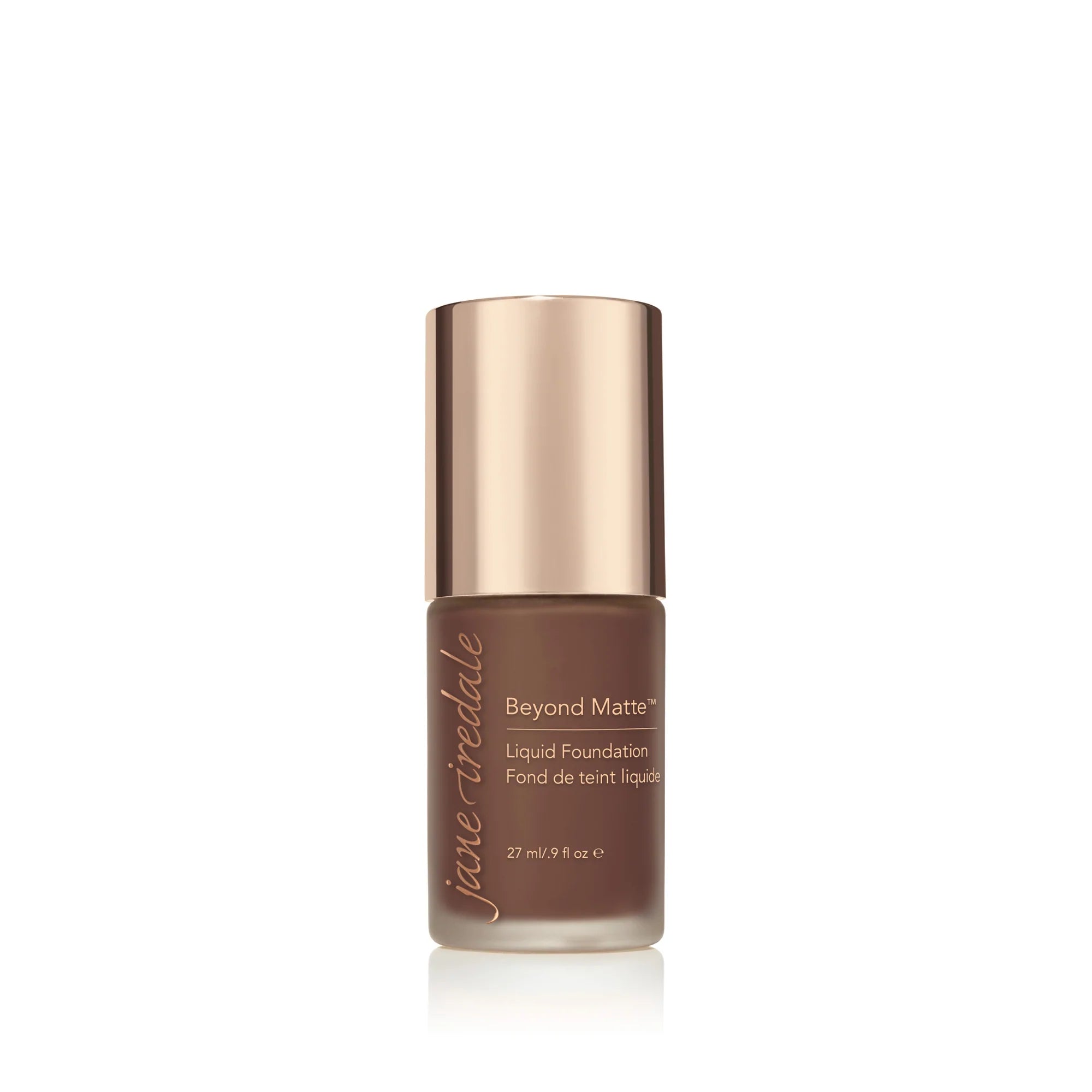 jane iredale Beyond Matte Liquid Foundation - M17 - Deeper Chocolate Brown with Red Undertones