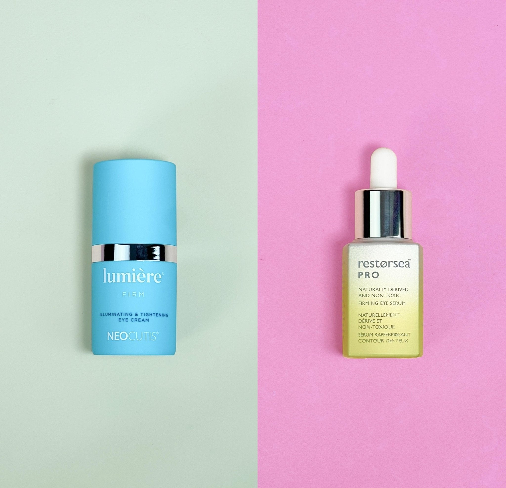 Neocutis Lumiere Firm vs. Restorsea PRO Firming Eye Serum - Harben House