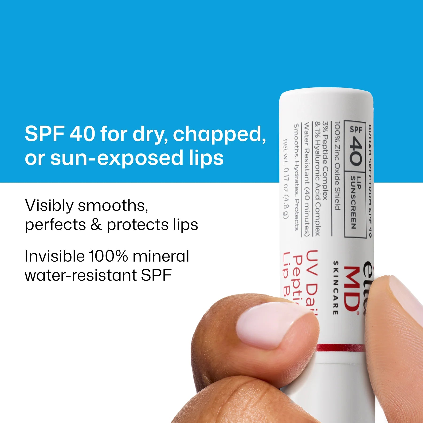 EltaMD UV Daily Peptide Lip Balm SPF 40