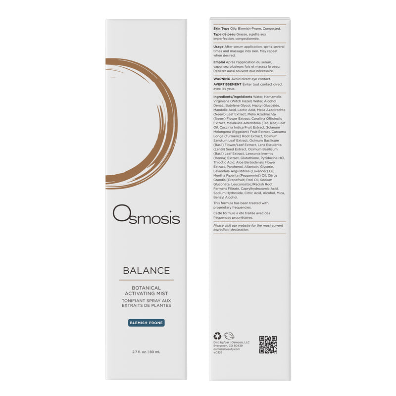 Osmosis Balance Botanical Activating Mist