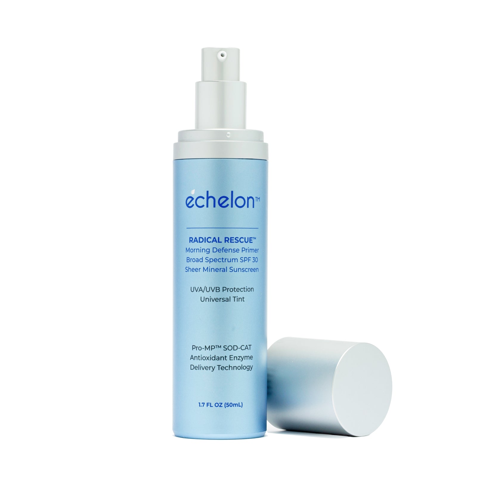 échelon Radical Rescue Morning Defense Primer Broad Spectrum SPF 30 Sheer Mineral Sunscreen