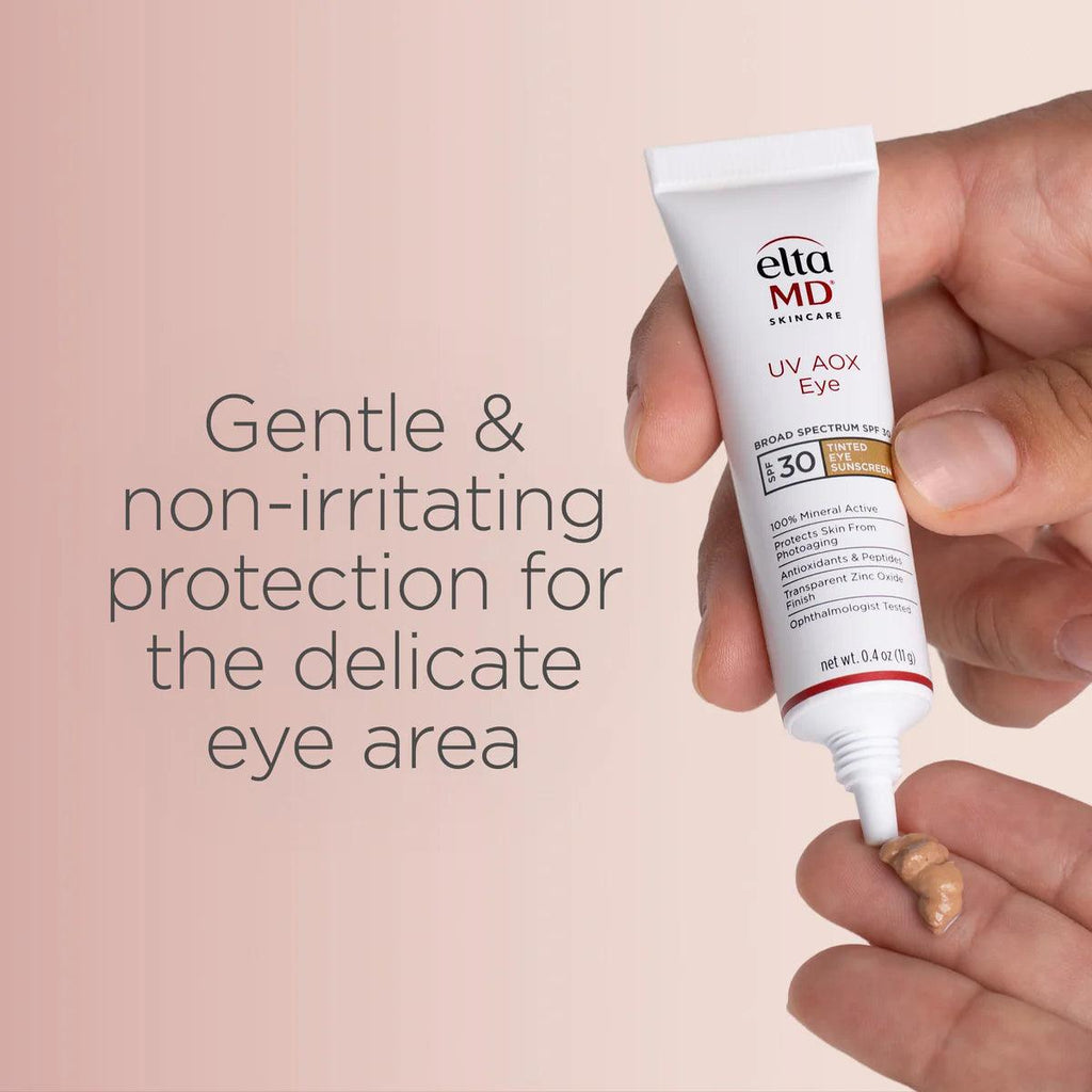 Gentle and non irritating protection for the delicate eye area
