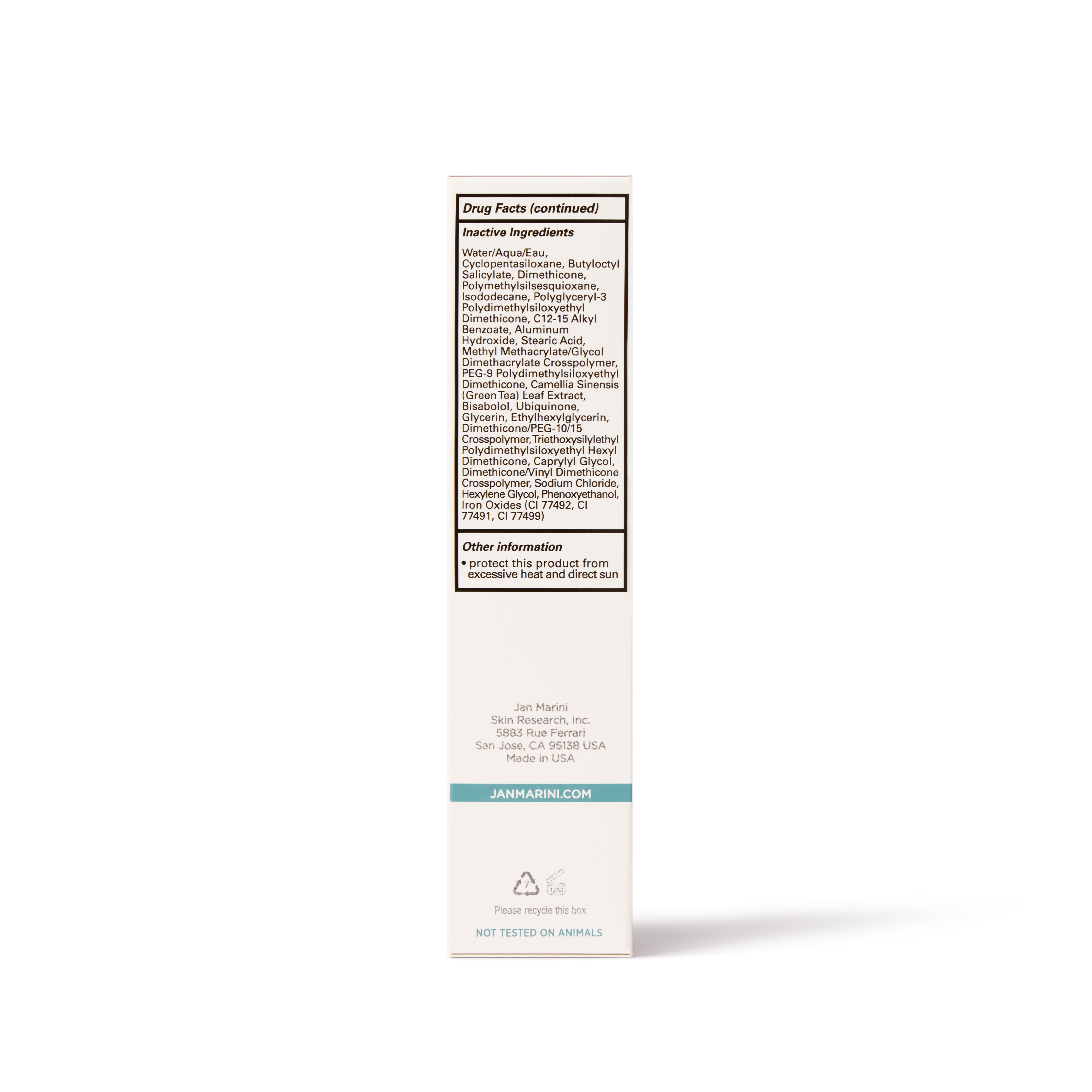 Jan Marini Marini Physical Protectant Tinted SPF 45