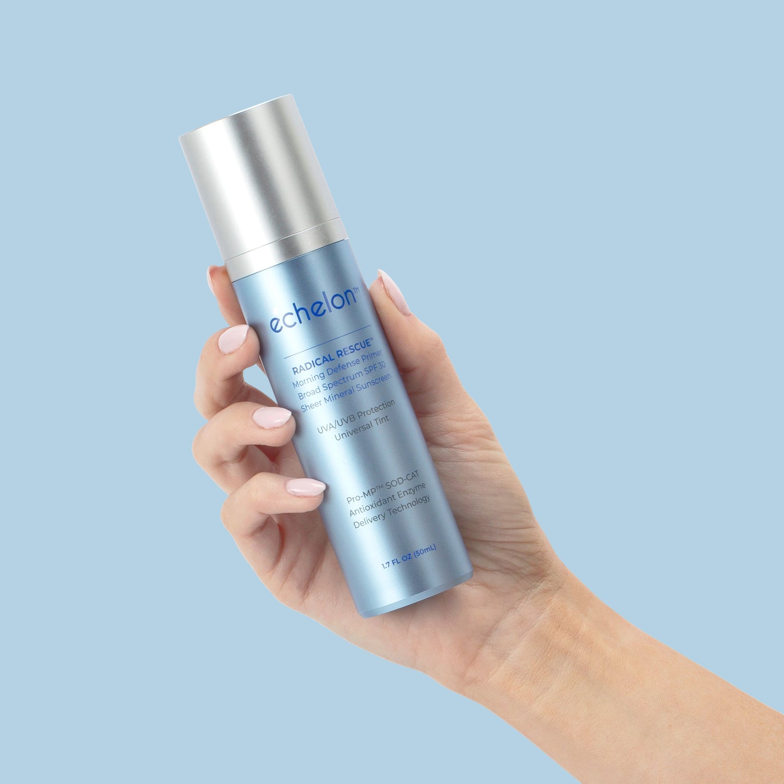 échelon Radical Rescue Morning Defense Primer Broad Spectrum SPF 30 Sheer Mineral Sunscreen