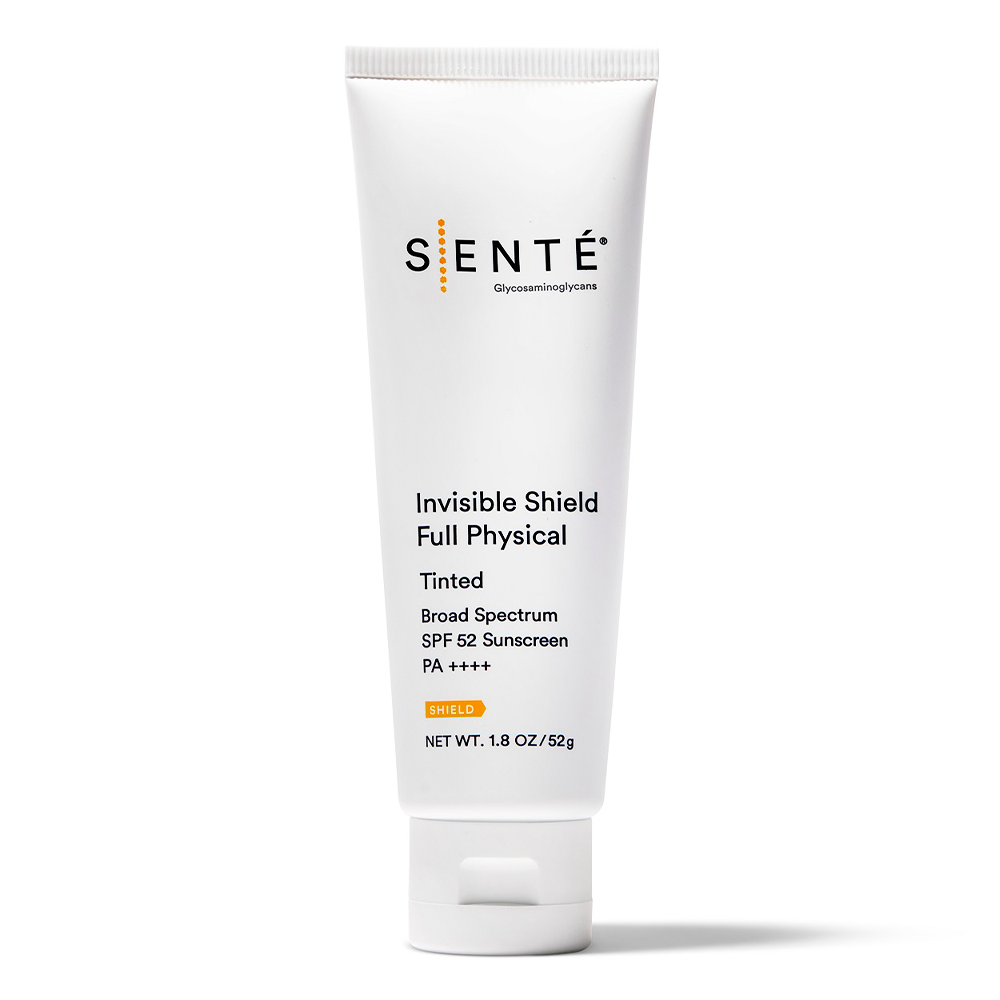 SENTÉ Invisible Shield Full Physical SPF 52 Sunscreen - Tinted