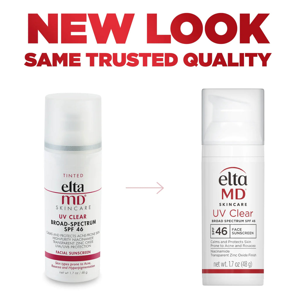 New Look Same Trusted Quality - EltaMD UV Clear Untinted