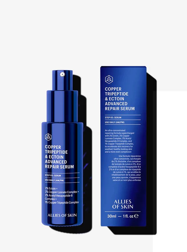 Allies of Skin Copper Tripeptide & Ectoin Advanced Repair Serum - Harben House - Allies of Skin