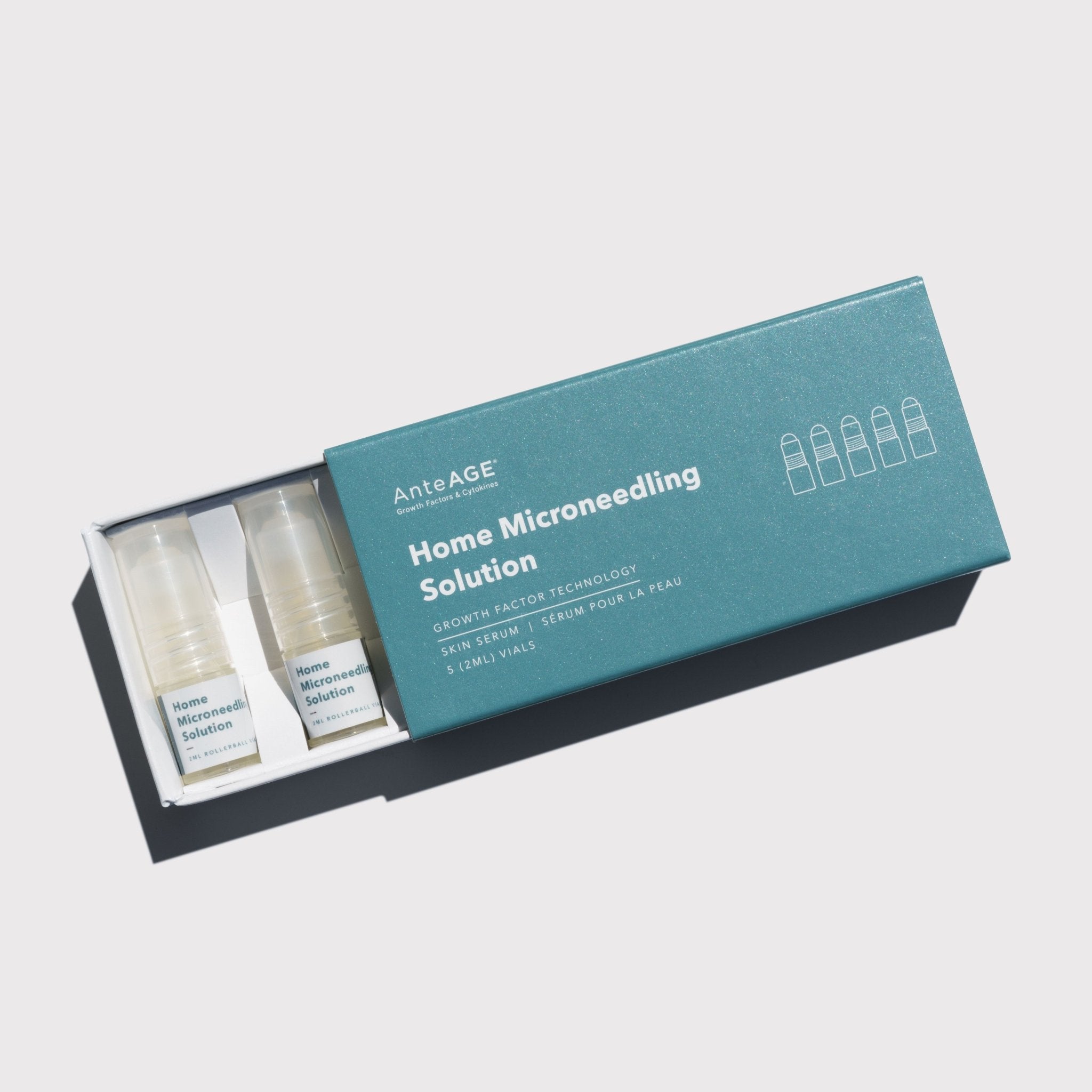 AnteAGE Home Microneedling Solution, 5 Vial Refill - Harben House - AnteAGE MD