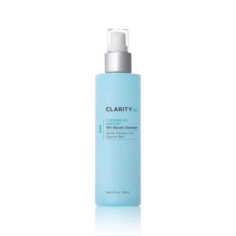 ClarityRx Cleanse As Needed | 10% Glycolic Cleanser - Harben House - ClarityRx