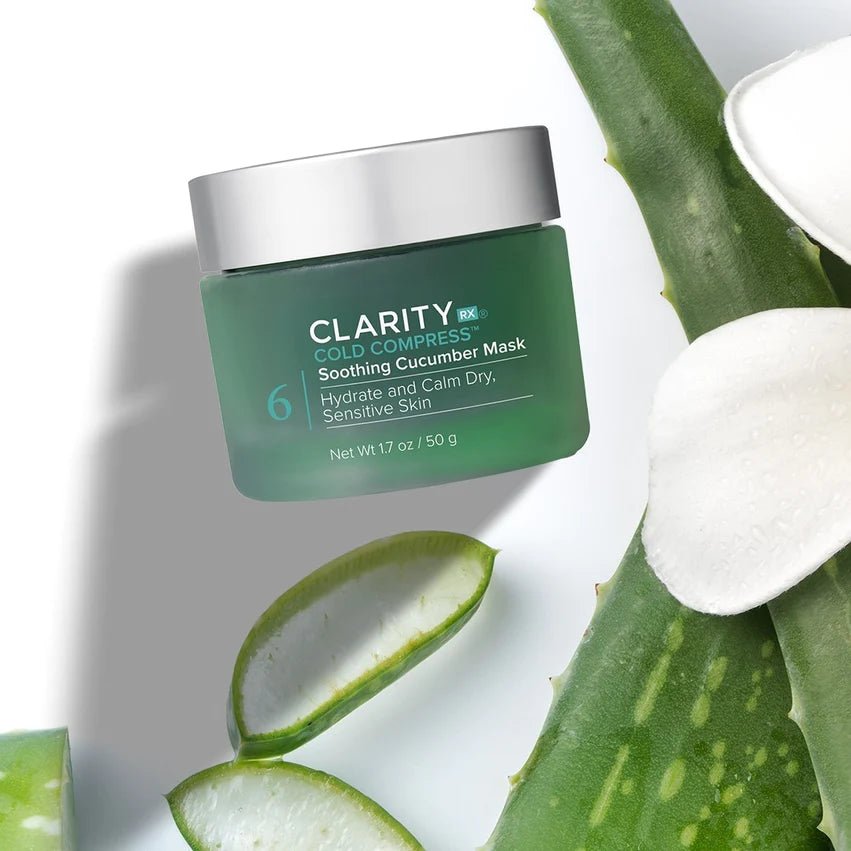 ClarityRx Cold Compress | Soothing Cucumber Mask - Harben House - ClarityRx