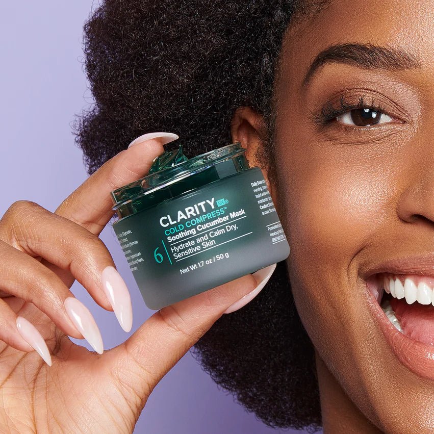 ClarityRx Cold Compress | Soothing Cucumber Mask - Harben House - ClarityRx