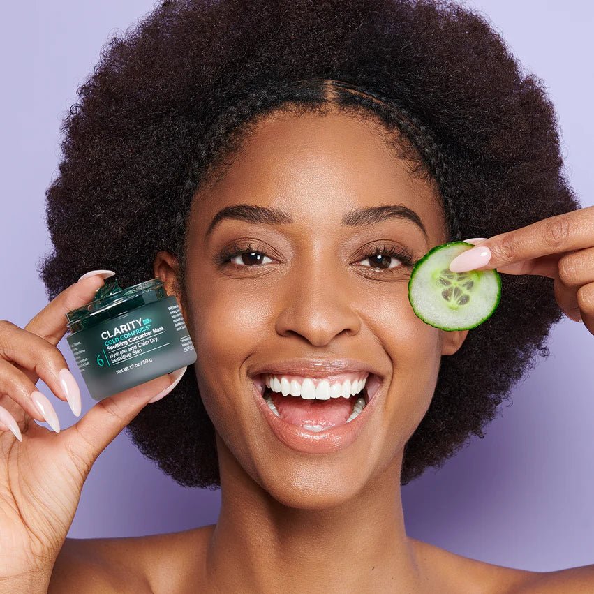 ClarityRx Cold Compress | Soothing Cucumber Mask - Harben House - ClarityRx
