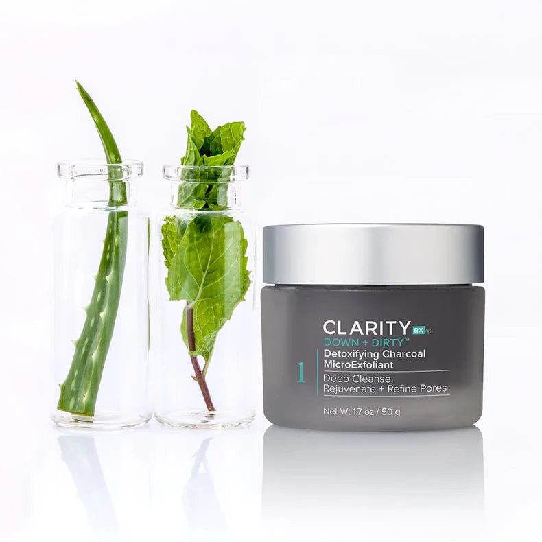 ClarityRx Down + Dirty | Detoxifying Charcoal MicroExfoliant - Harben House - ClarityRx