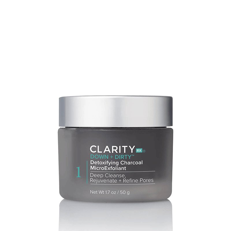 ClarityRx Down + Dirty | Detoxifying Charcoal MicroExfoliant - Harben House - ClarityRx