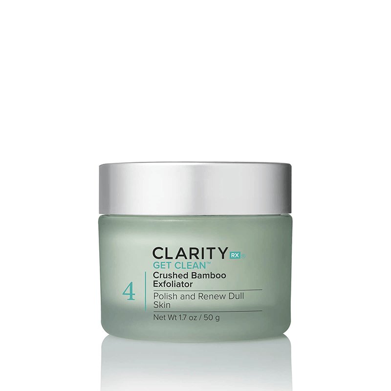 ClarityRx Get Clean | Crushed Bamboo Exfoliator - Harben House - ClarityRx