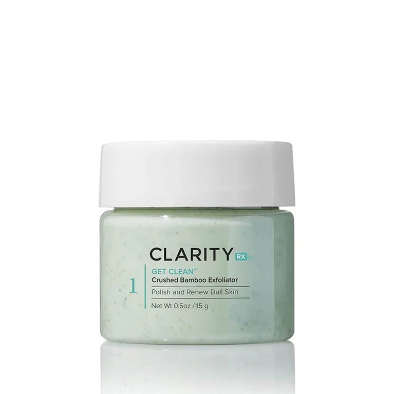 ClarityRx Get Clean | Crushed Bamboo Exfoliator - Harben House - ClarityRx