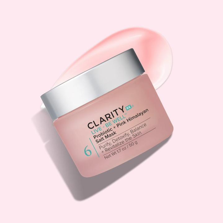 ClarityRx Live + Be Well | Probiotic + Pink Himalayan Salt Mask - Harben House - ClarityRx