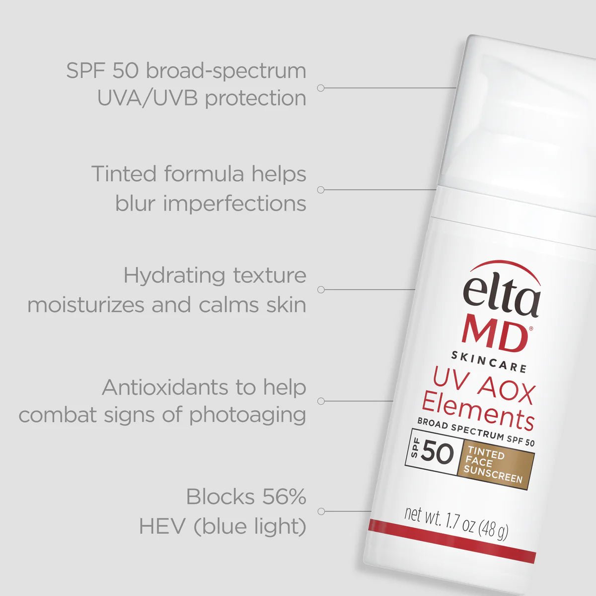 EltaMD UV AOX Elements Broad - Spectrum SPF 50 - Harben House - EltaMD