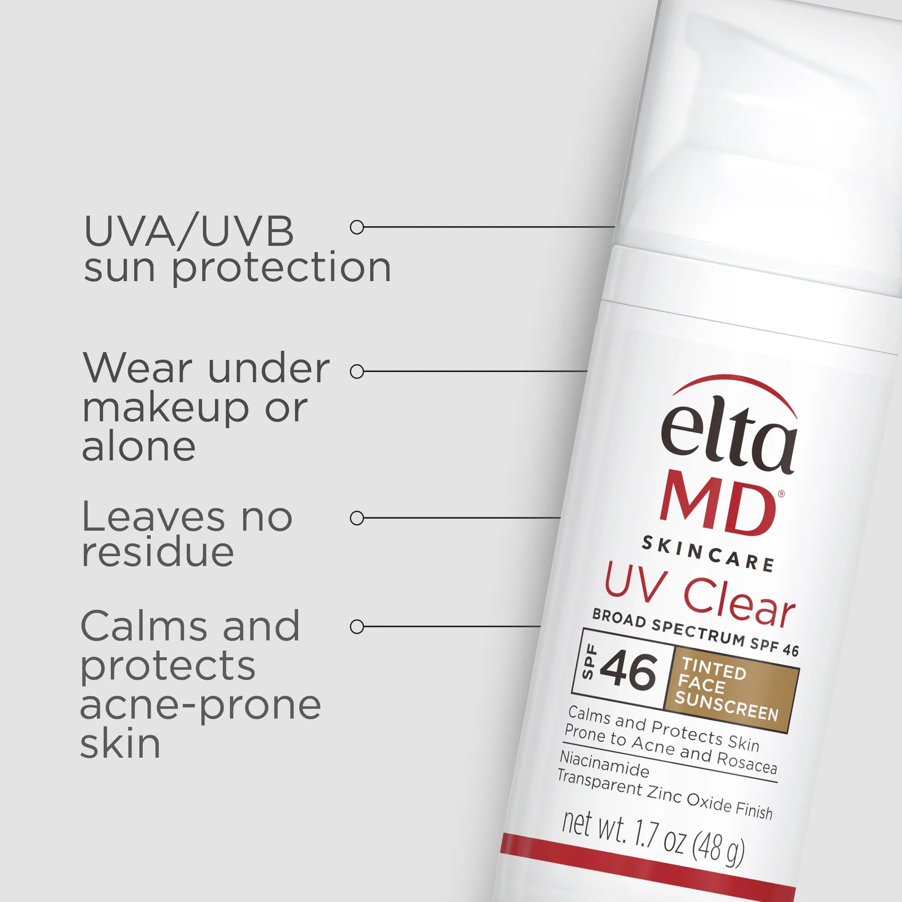EltaMD UV Clear Broad - Spectrum SPF 46 - Tinted - Harben House - EltaMD