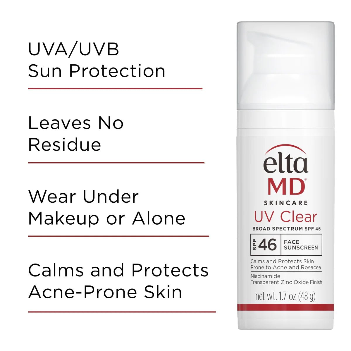 EltaMD UV Clear Broad - Spectrum SPF 46 - Untinted - Harben House - EltaMD