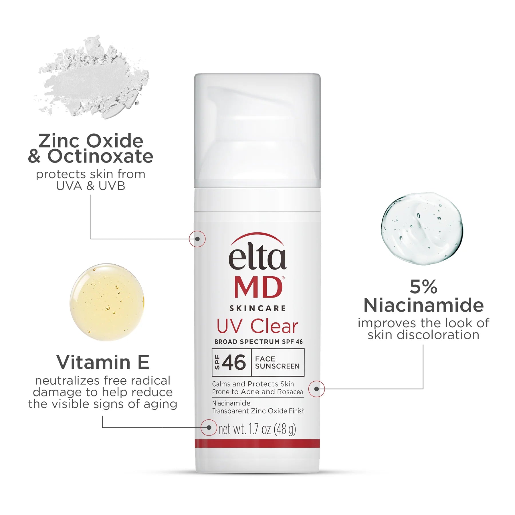 EltaMD UV Clear Broad - Spectrum SPF 46 - Untinted - Harben House - EltaMD