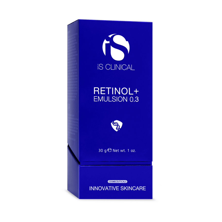 iS Clinical Retinol+ Emulsion 0.3 Boxed