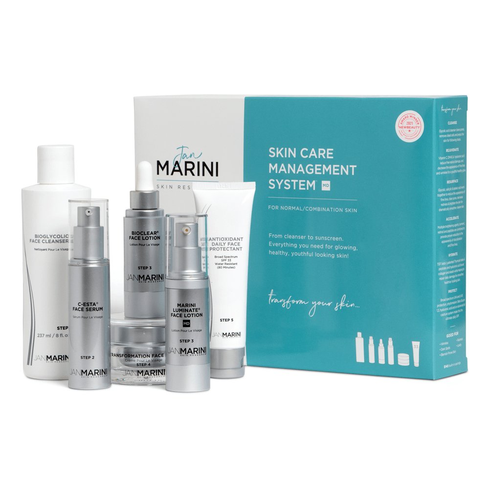 Jan Marini Skin Care Management System MD - Normal/Combination Skin (Tinted or Non - tinted SPF) - Harben House - Jan Marini