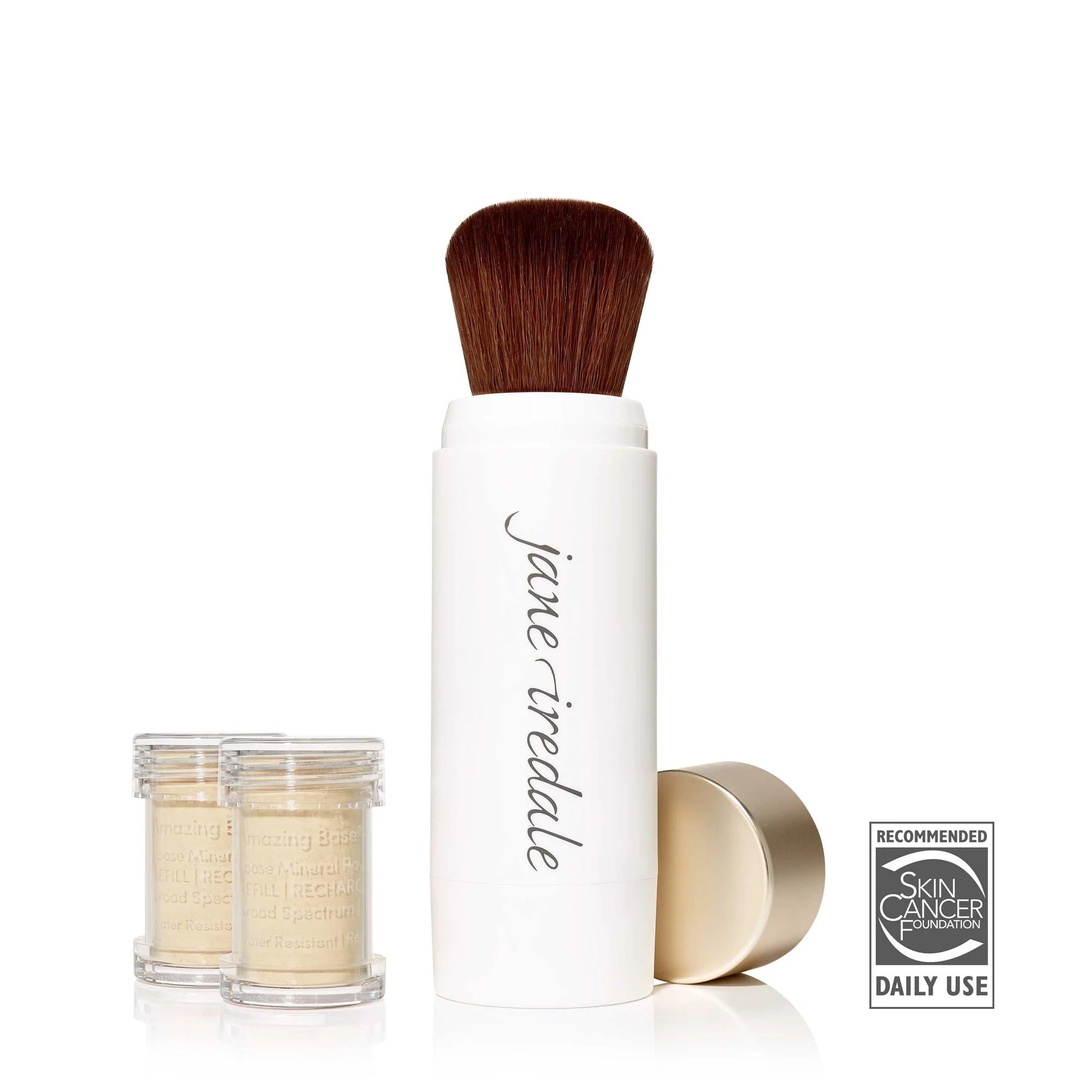 Jane Iredale Amazing Base Loose Mineral Powder Refillable Brush SPF 20/15 - Harben House - Jane Iredale