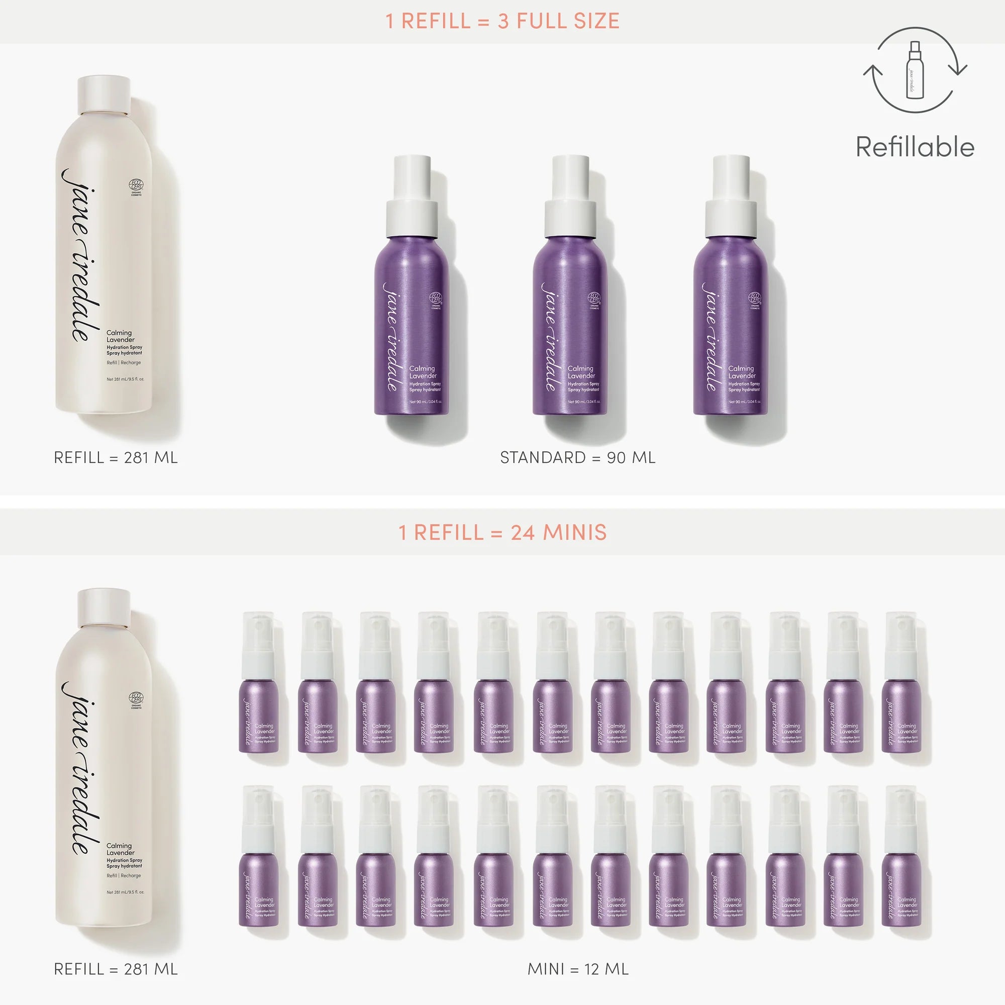 jane iredale Calming Lavender Hydration Spray - Harben House - Jane Iredale