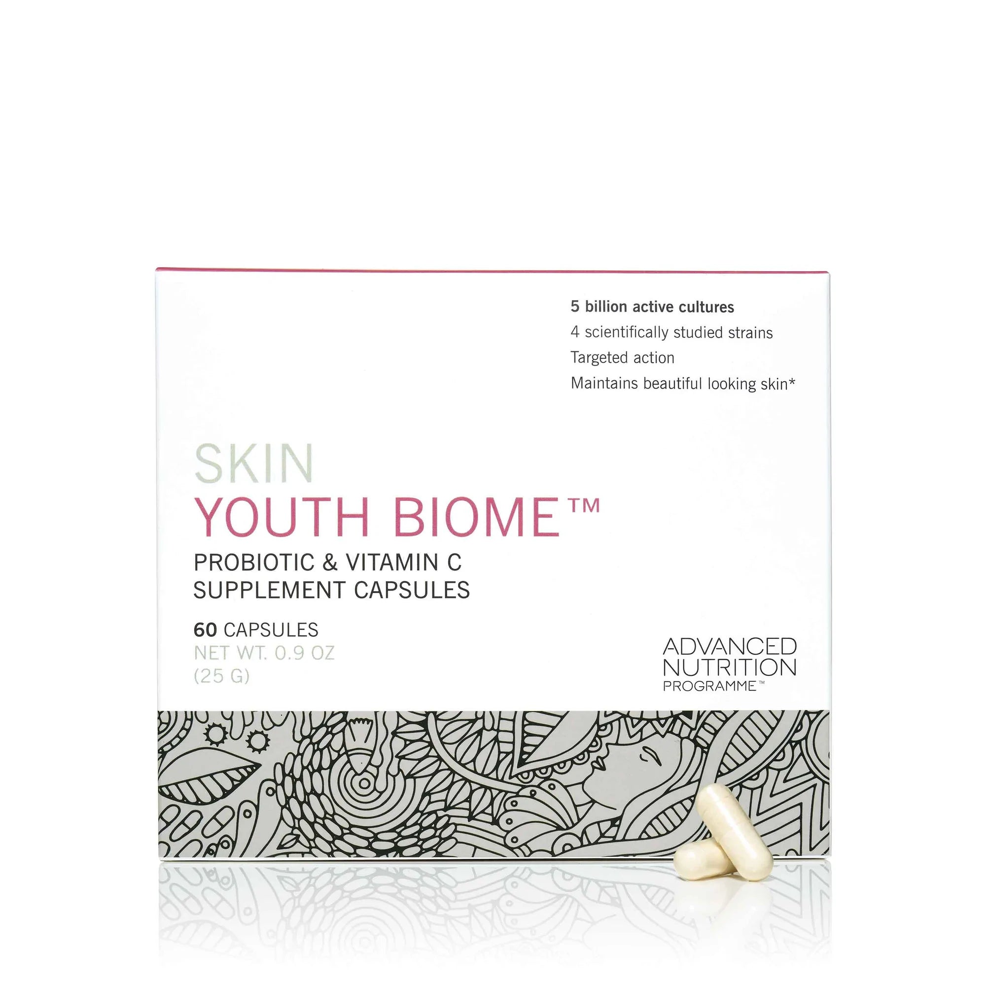 jane iredale Skin Youth Biome Probiotic & Vit C Supplement Capsules - Harben House - Jane Iredale