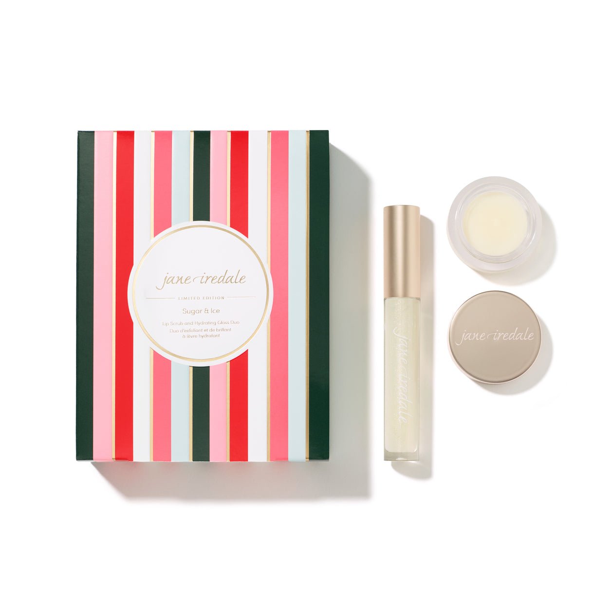 Jane Iredale Sugar & Ice Lip Scrub and Gloss Duo - Harben House - Jane Iredale