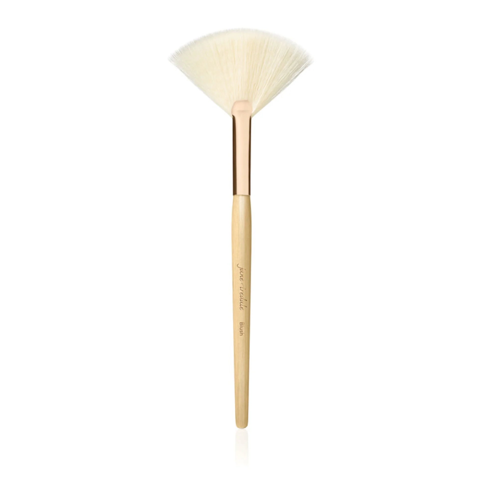 jane iredale White Fan Brush Rose Gold - Harben House - Jane Iredale