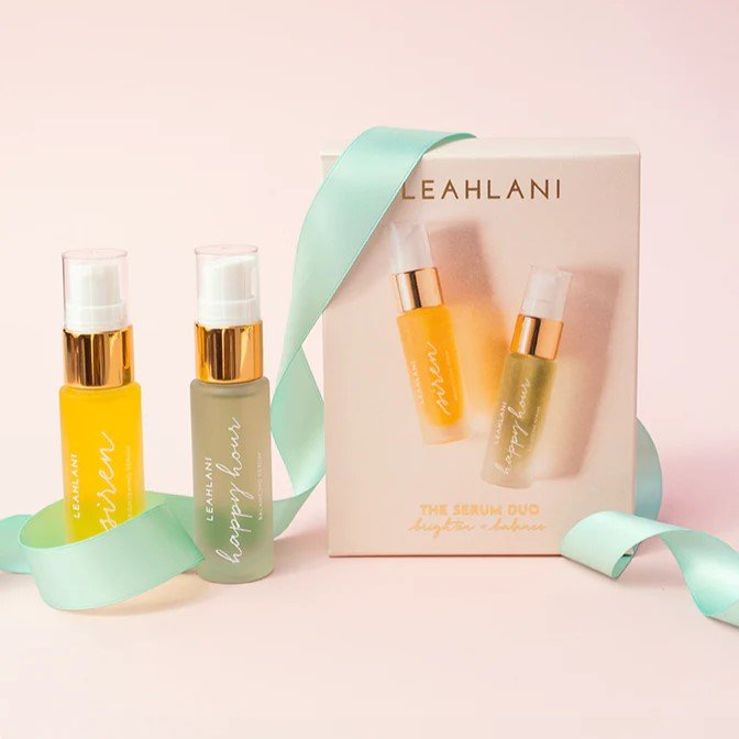 Leahlani The Serum Duo - Brighten + Balance - Harben House - Leahlani Skincare