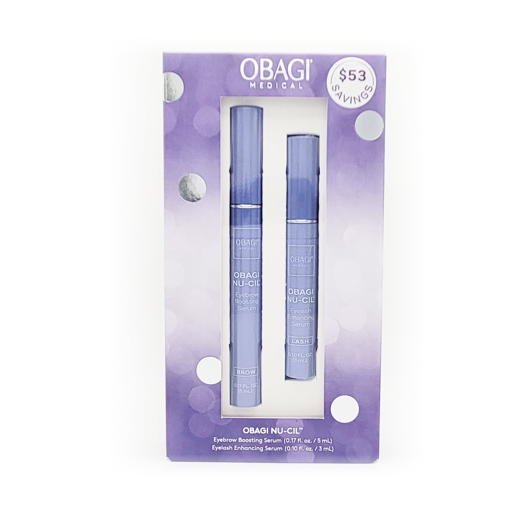 Obagi Nu - Cil Duo Eyelash + Eyebrow Serum - Harben House - Obagi Medical
