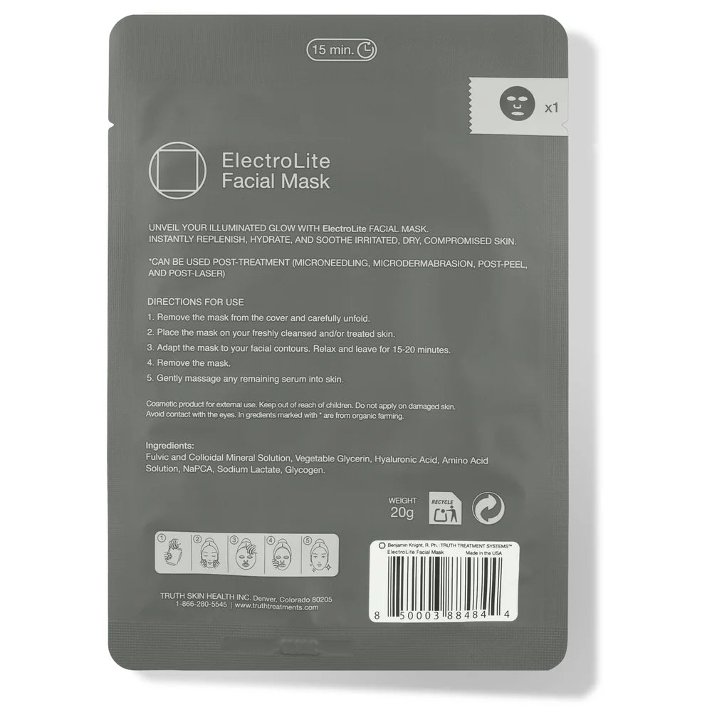 Truth Treatment Systems ElectroLite Facial Mask (2 Masks) - Harben House - Truth Treatment Systems