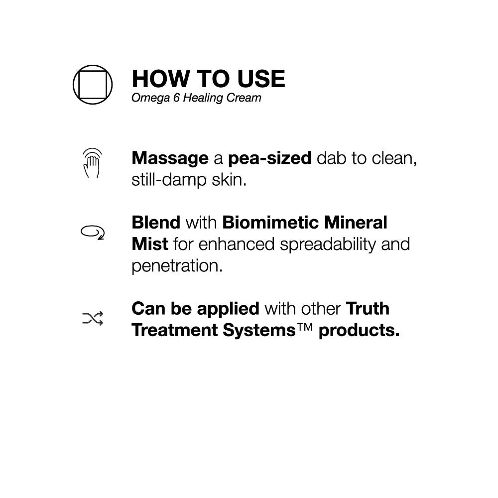 Truth Treatment Systems Omega 6 Healing Cream (Multiple Sizes) - Harben House - Truth Treatment Systems