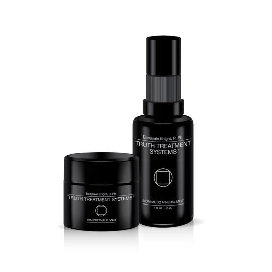 Truth Treatment Systems - Transdermal Vitamin C Balm Essential Duo - Harben House - Truth Treatment Systems